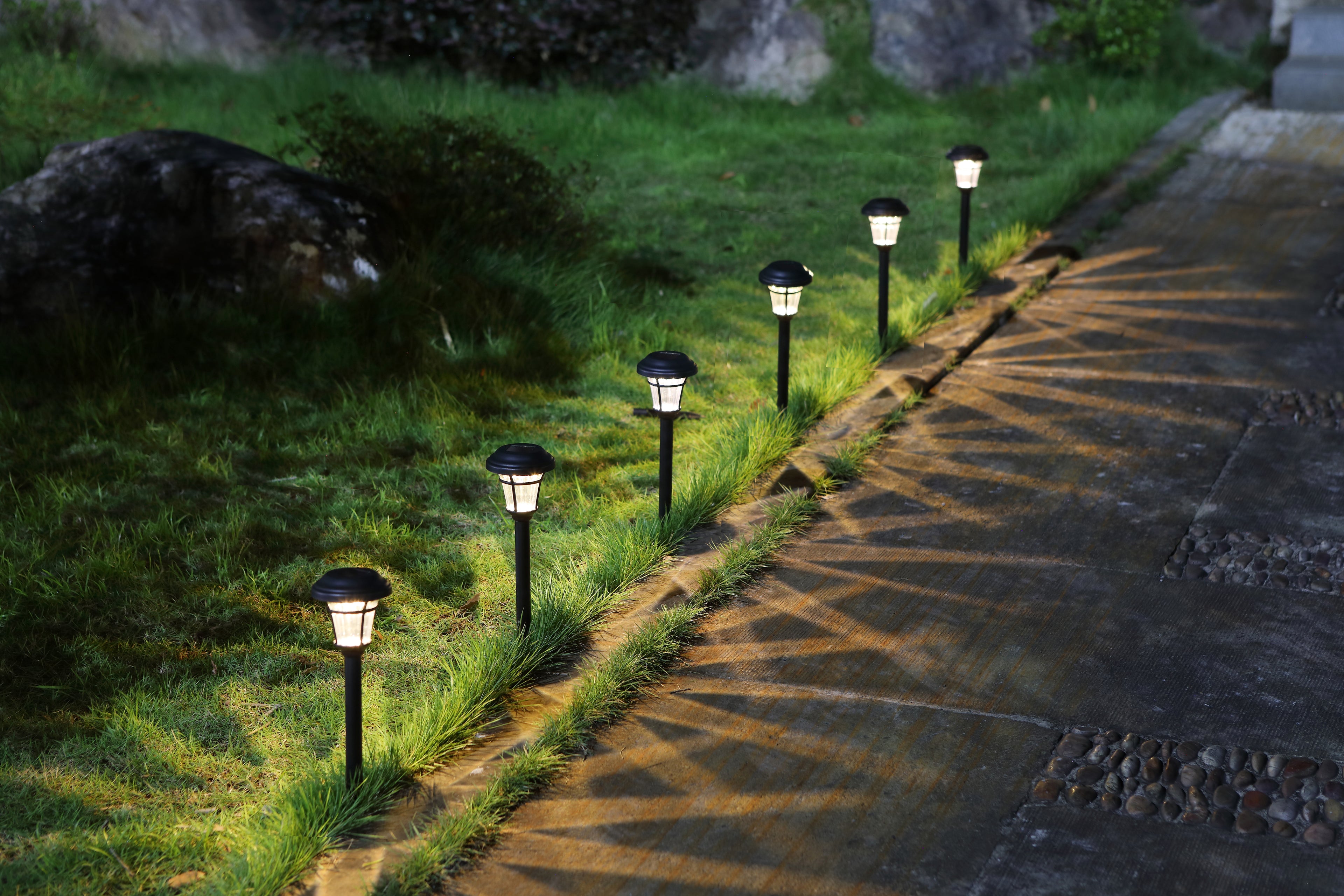 6-Pack Mini Solar Path Lights