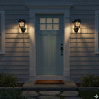 pathscapes 4-Pack Solar Wall Lights