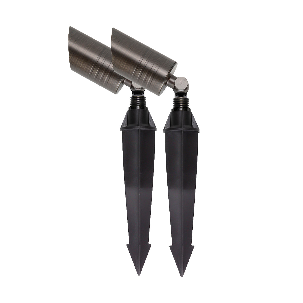 pathscapes Proline 2-Pack Solid Brass Low Voltage Spot Light