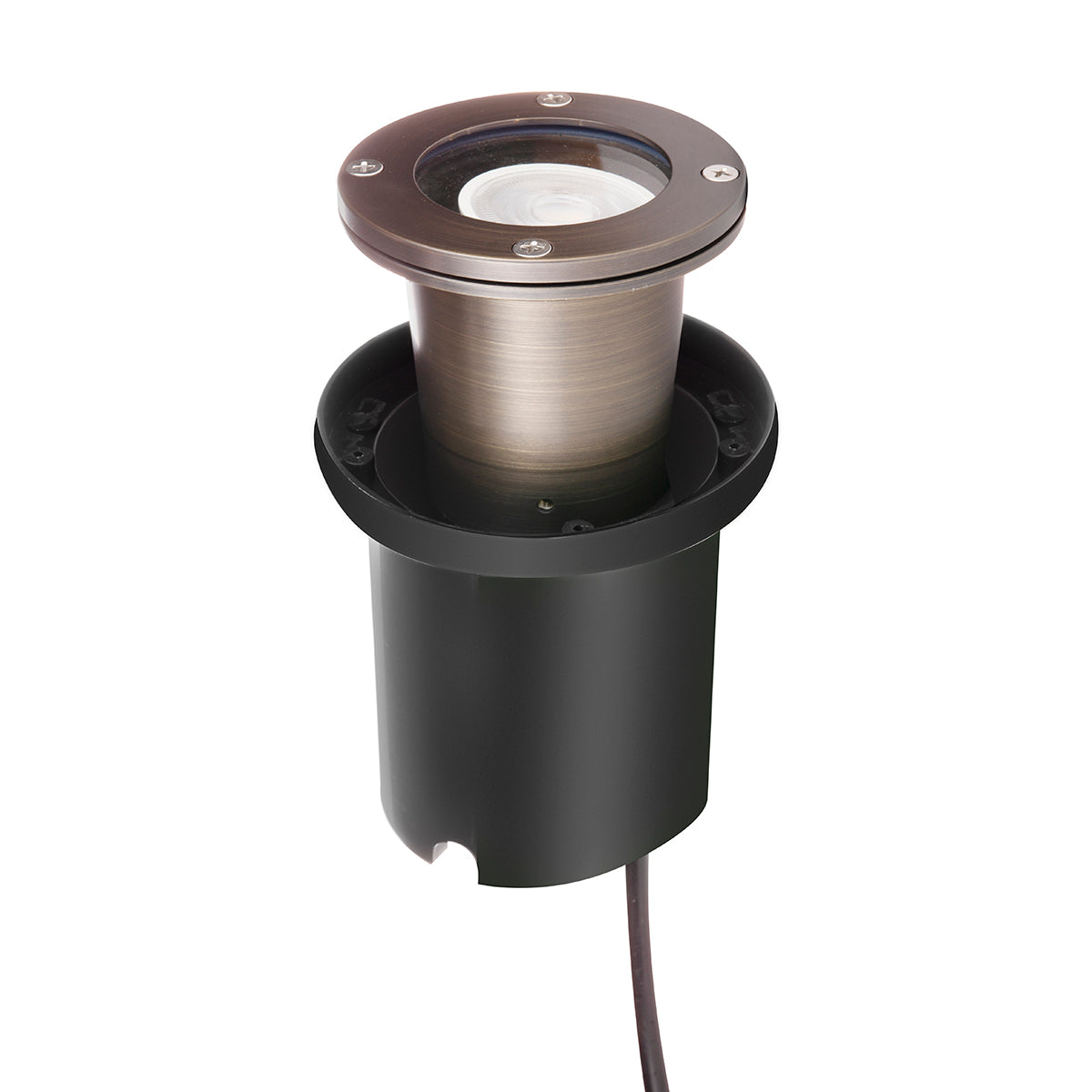 pathscapes Proline 2-Pack Solid Brass Low Voltage LED Well Light