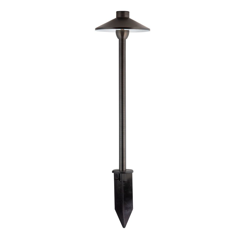 pathscapes Proline 2-Pack Solid Brass Low Voltage LED Path Light
