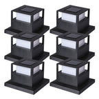 pathscapes 6-Pack Solar Post Cap Lights with Base