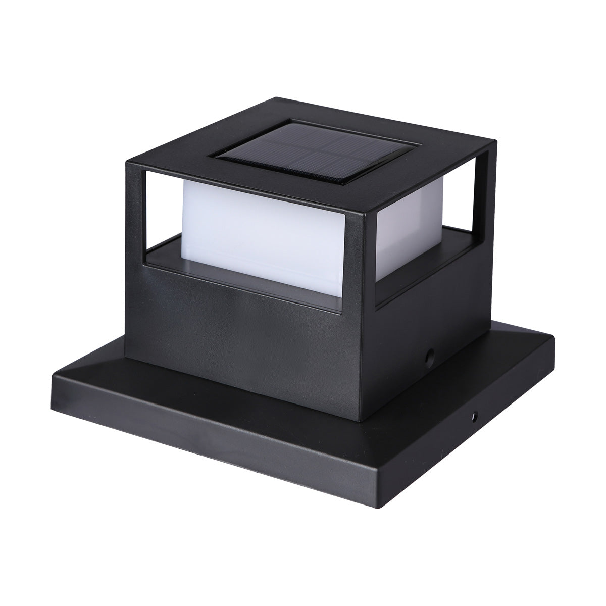 pathscapes 6-Pack Solar Post Cap Lights with Base